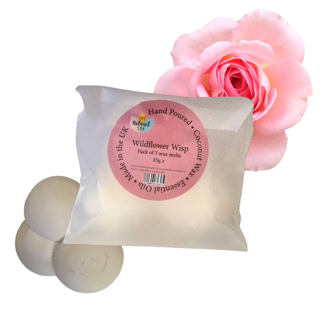 Wildflower Wisp Coconut Wax melts - Pack of 3-0