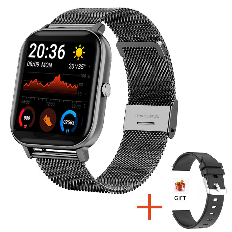 Smart Watch with Heart Rate and Blood Pressure Monitoring by PDPro