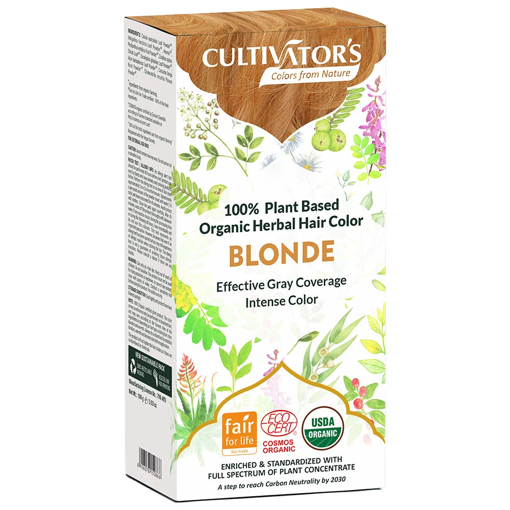 Organic Herbal Hair Color - Walnut-15