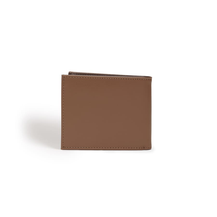 Brave Brown Vegan Bifold Wallet-4