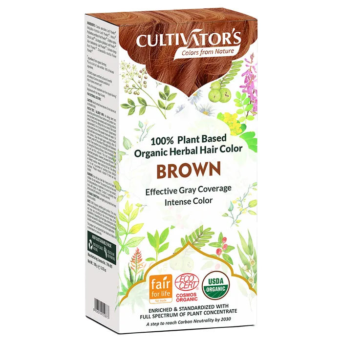 Organic Herbal Hair Color - Walnut-10