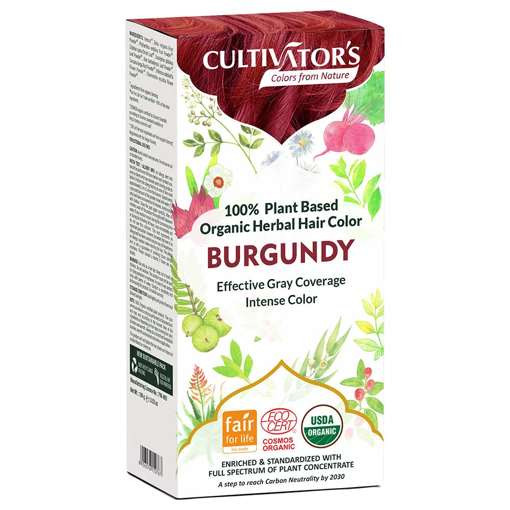 Organic Herbal Hair Color - Walnut-14