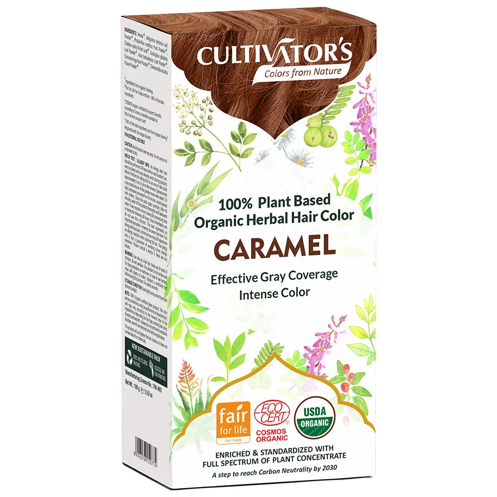 Organic Herbal Hair Color - Walnut-7