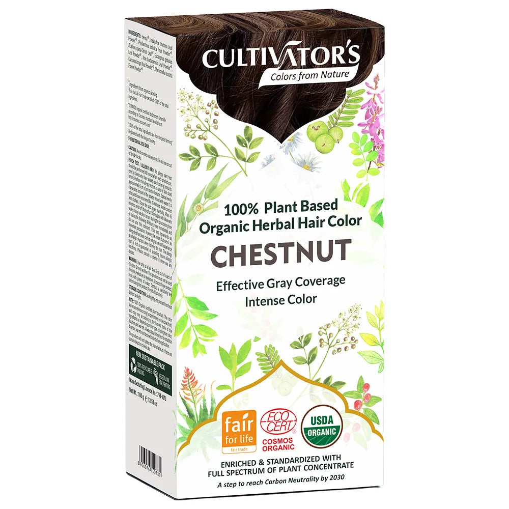 Organic Herbal Hair Color - Walnut-21