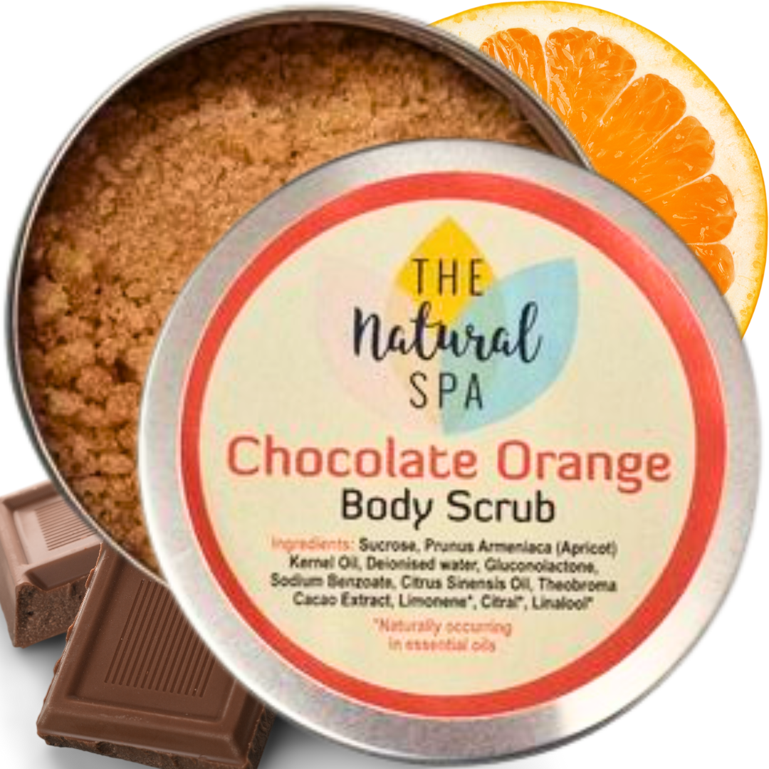 Chocolate Orange -  Body Scrub - 3 different size option-1