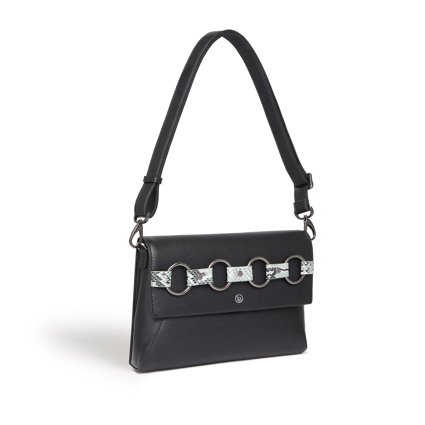 Alder Black Clutch & Cross-Body Bag-0