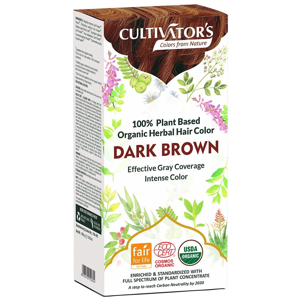 Organic Herbal Hair Color - Walnut-8