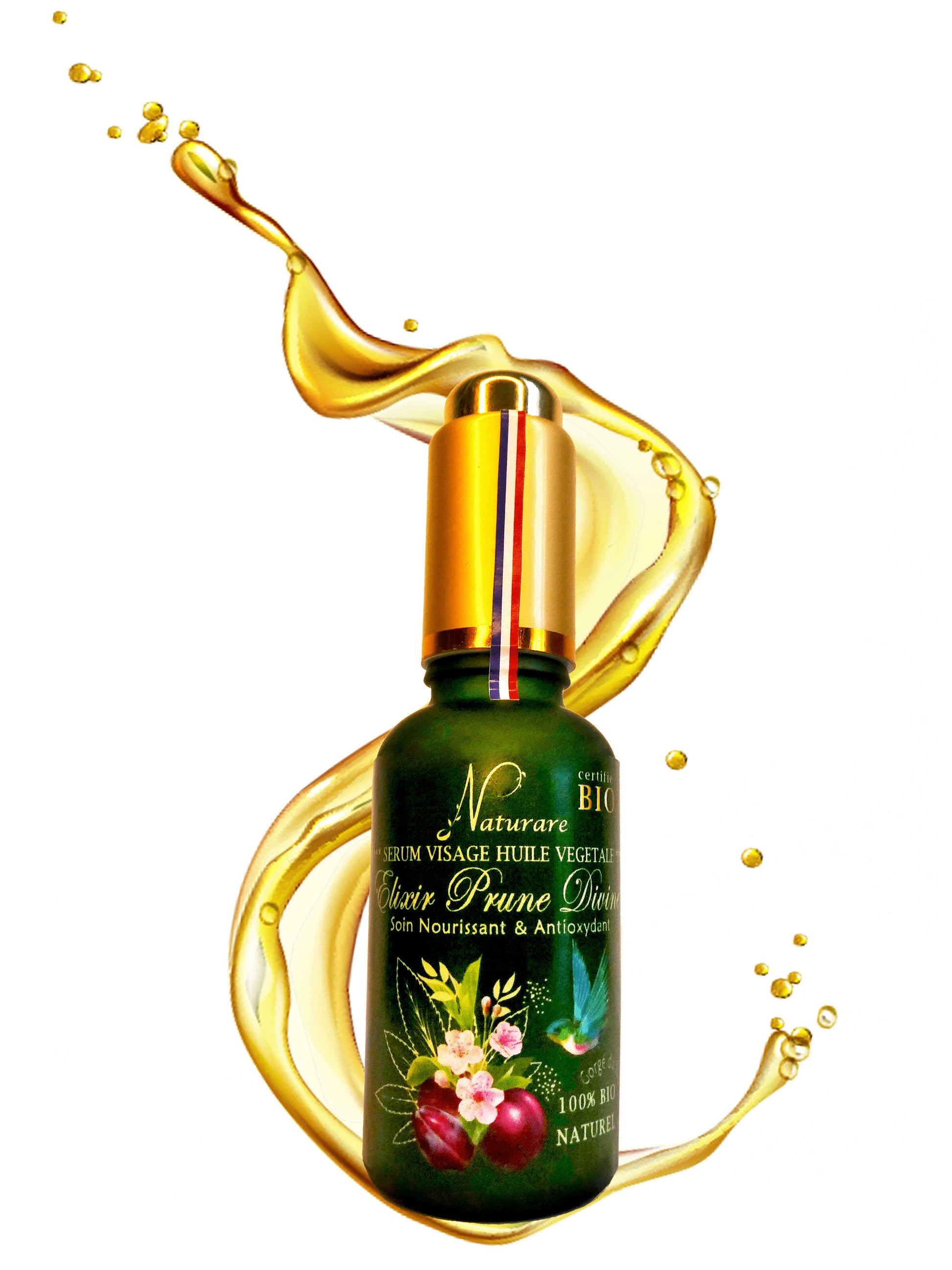 Organic Divin Plum Elixir Vegetable Oil Serum by PDPro