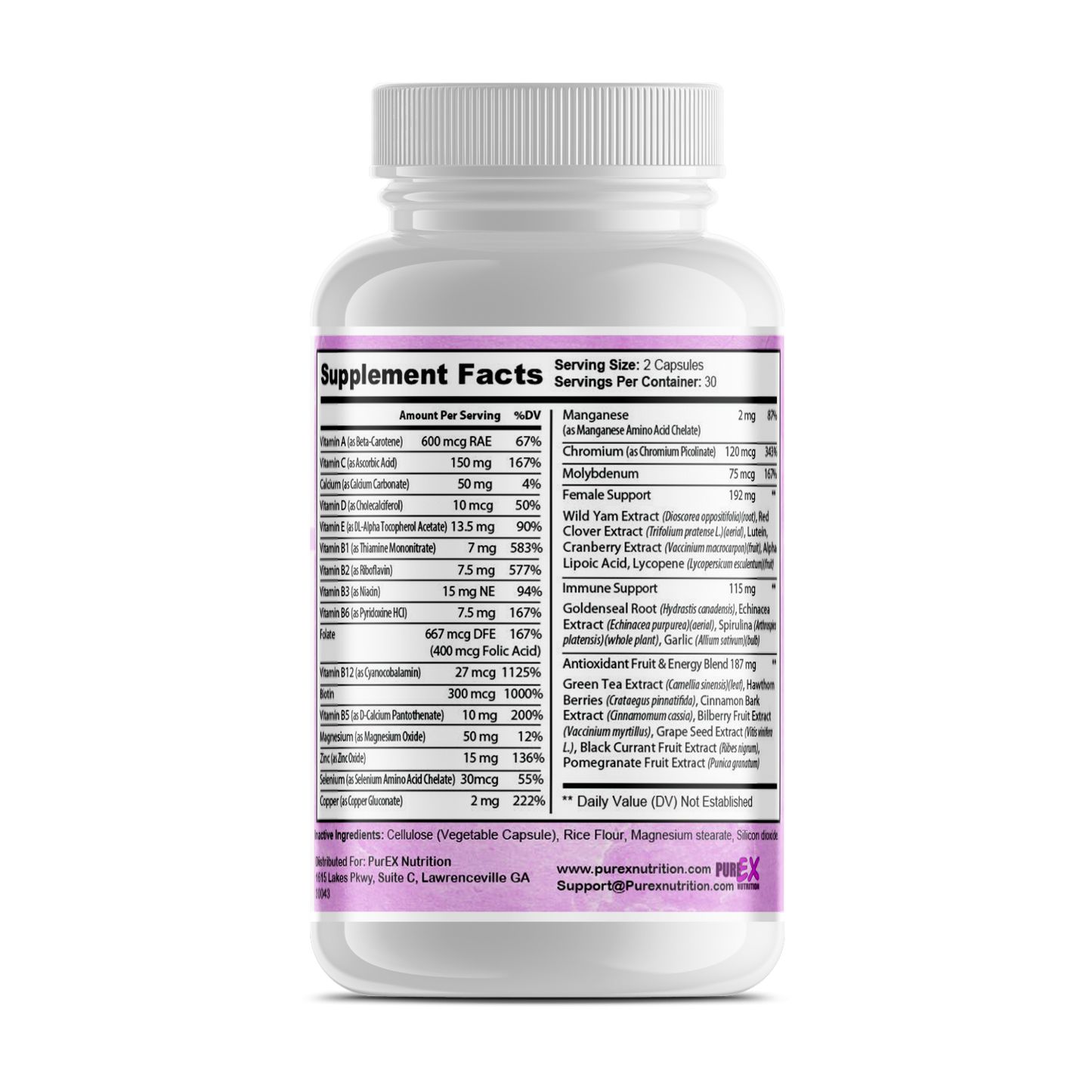 Pure Multi-Vitamins Womens by PDPro