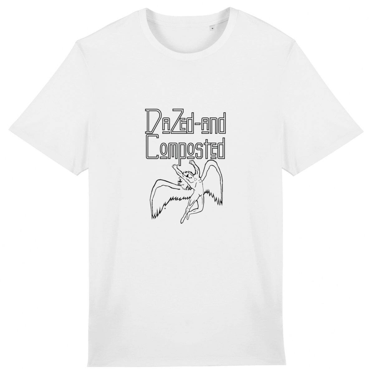 Dazed and Composted Unisex Organic Tee-2