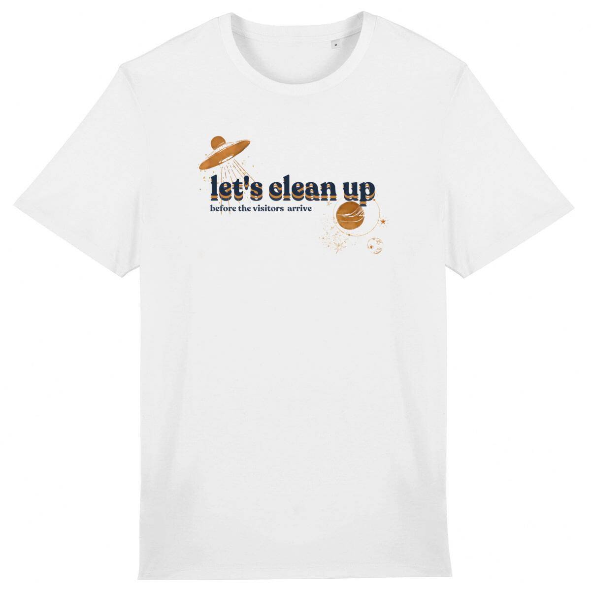 Let's Clean Up Unisex Organic Cotton Tee-1