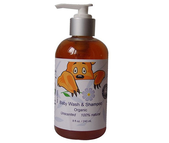 Organic BABY WASH and SHAMPOO for sensitive skin by PDPro