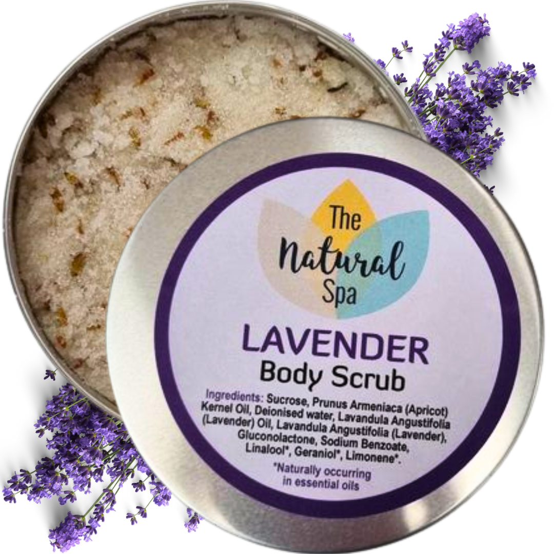 Lavender Body Scrub - 3 different size option-5