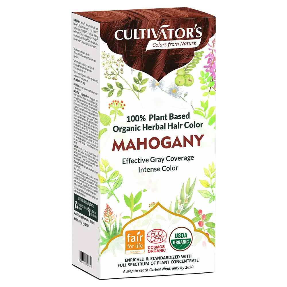 Organic Herbal Hair Color - Walnut-3