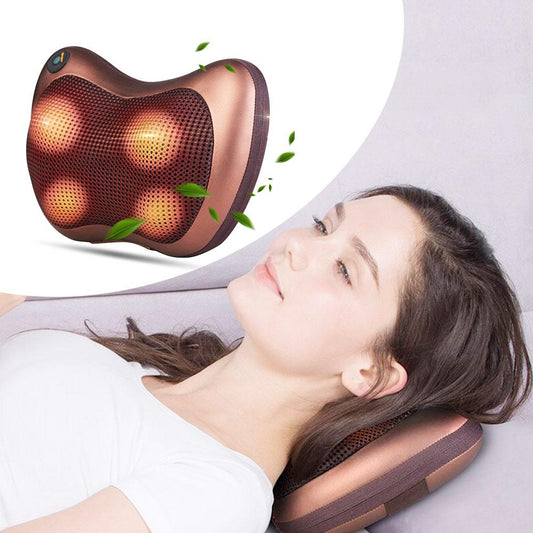 PORTABLE 4 HEADS MASSAGE PILLOW by PDPro