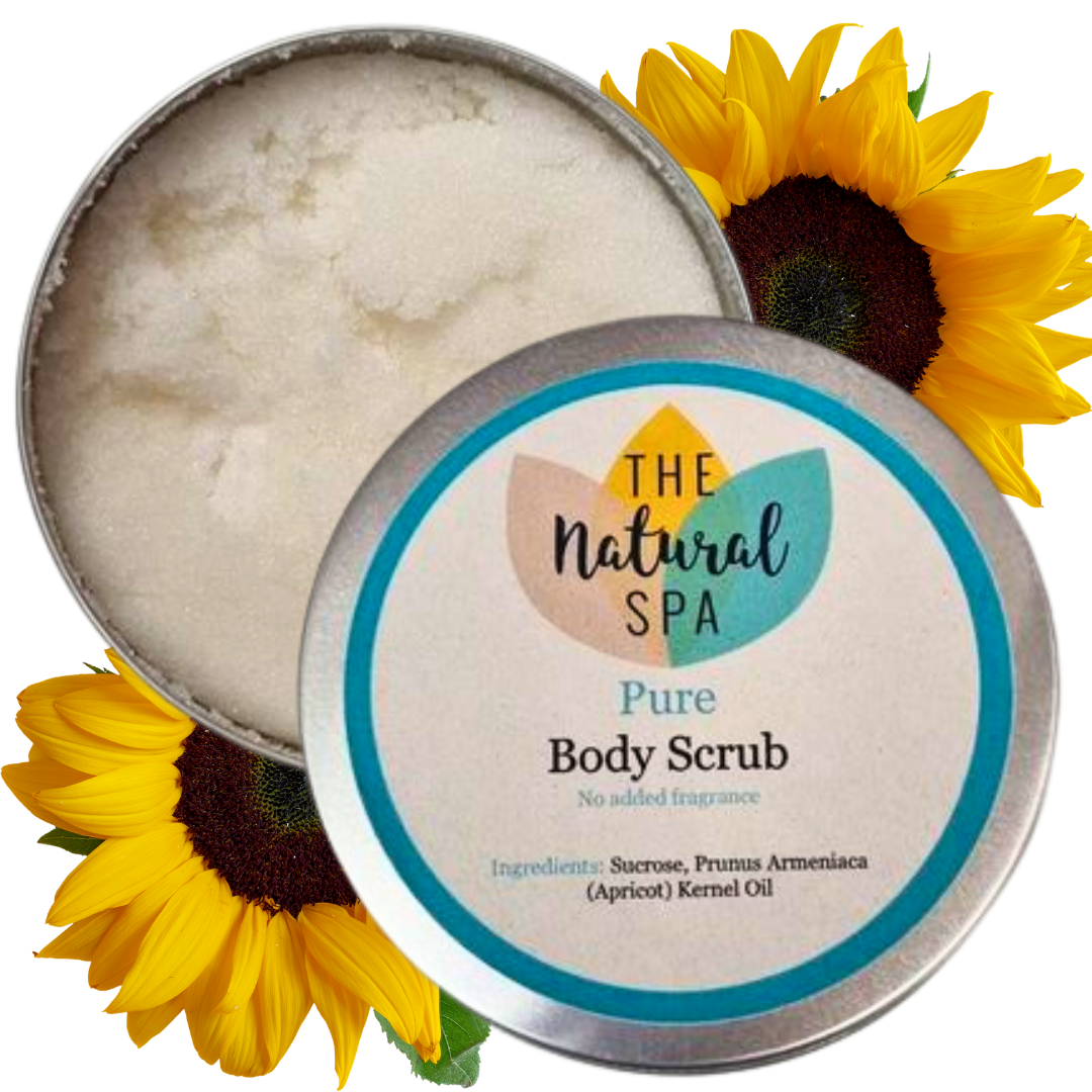 Pure (no added fragrance) Body Scrub - 3 different size option-5