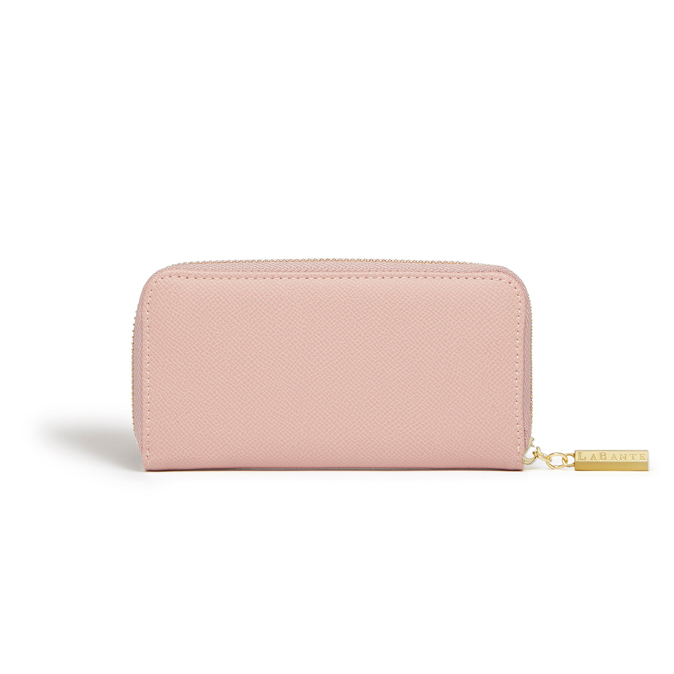 Ellen Pink Vegan Zip Around Wallet-4