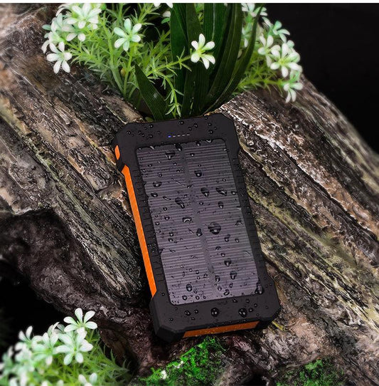 10000MAH SOLAR POWER BANK WATERPROOF by PDPro