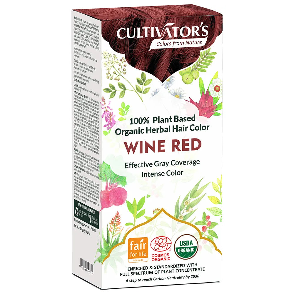 Organic Herbal Hair Color - Walnut-2