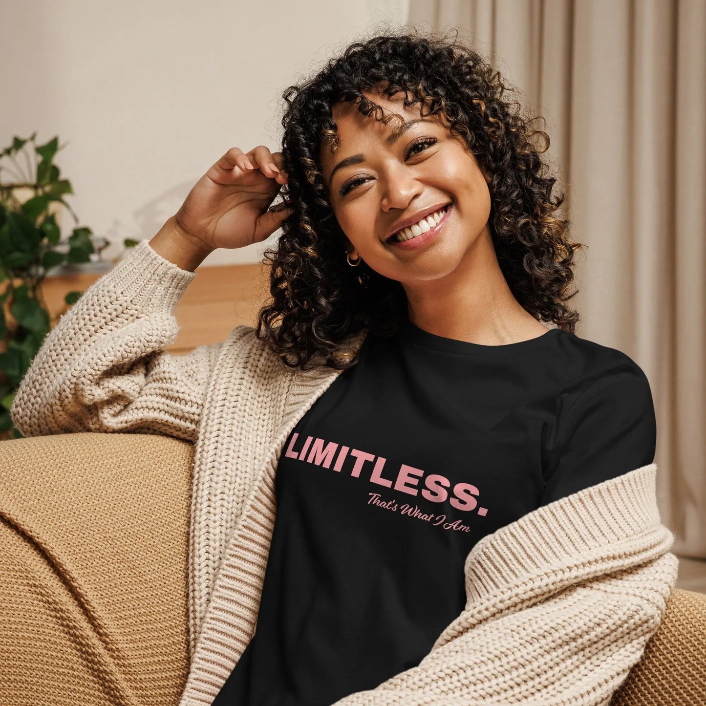 Relaxed fit shirt LIMITLESS Women's Relaxed T-Shirt-1