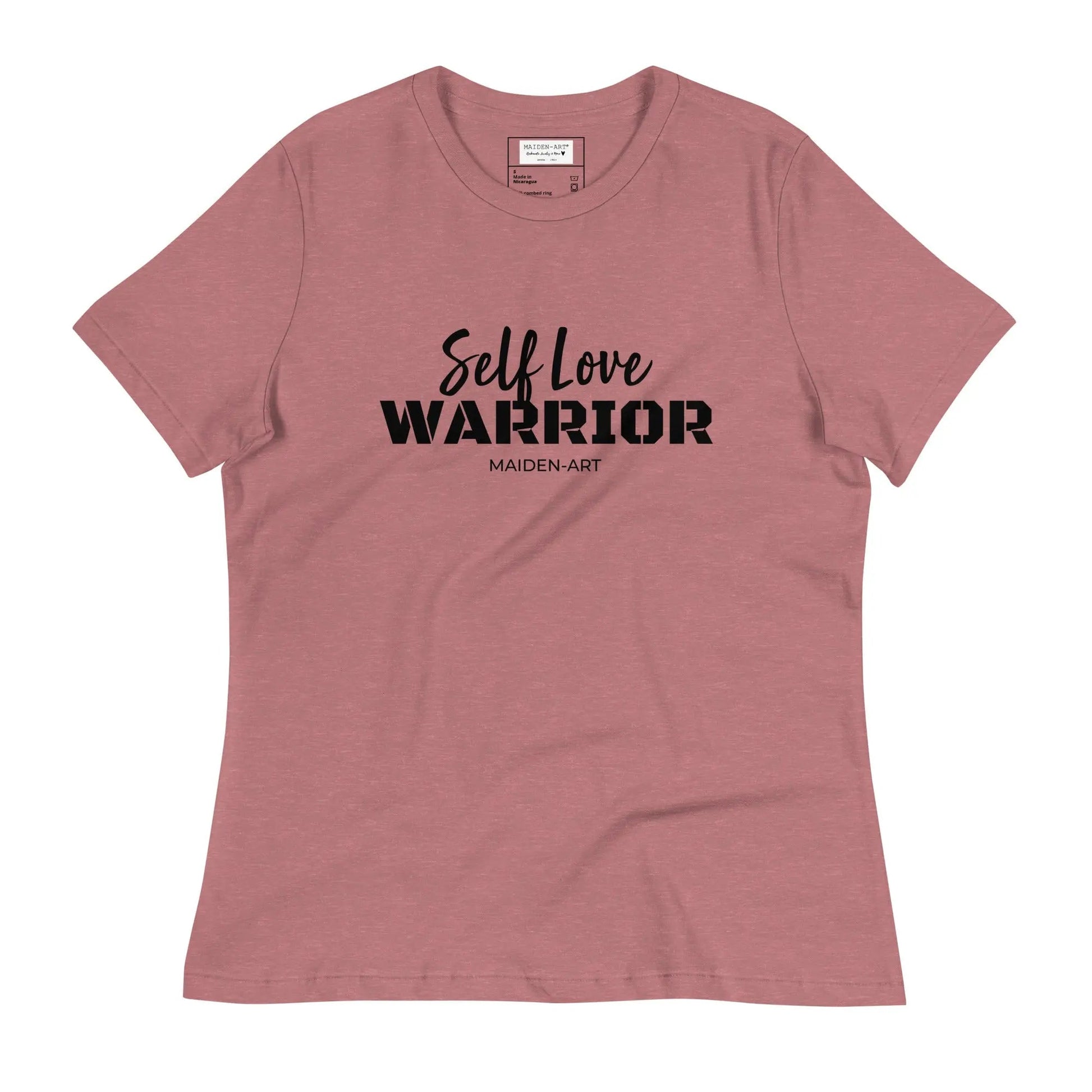 Women's relaxed t-shirt Self Love Warrior-2