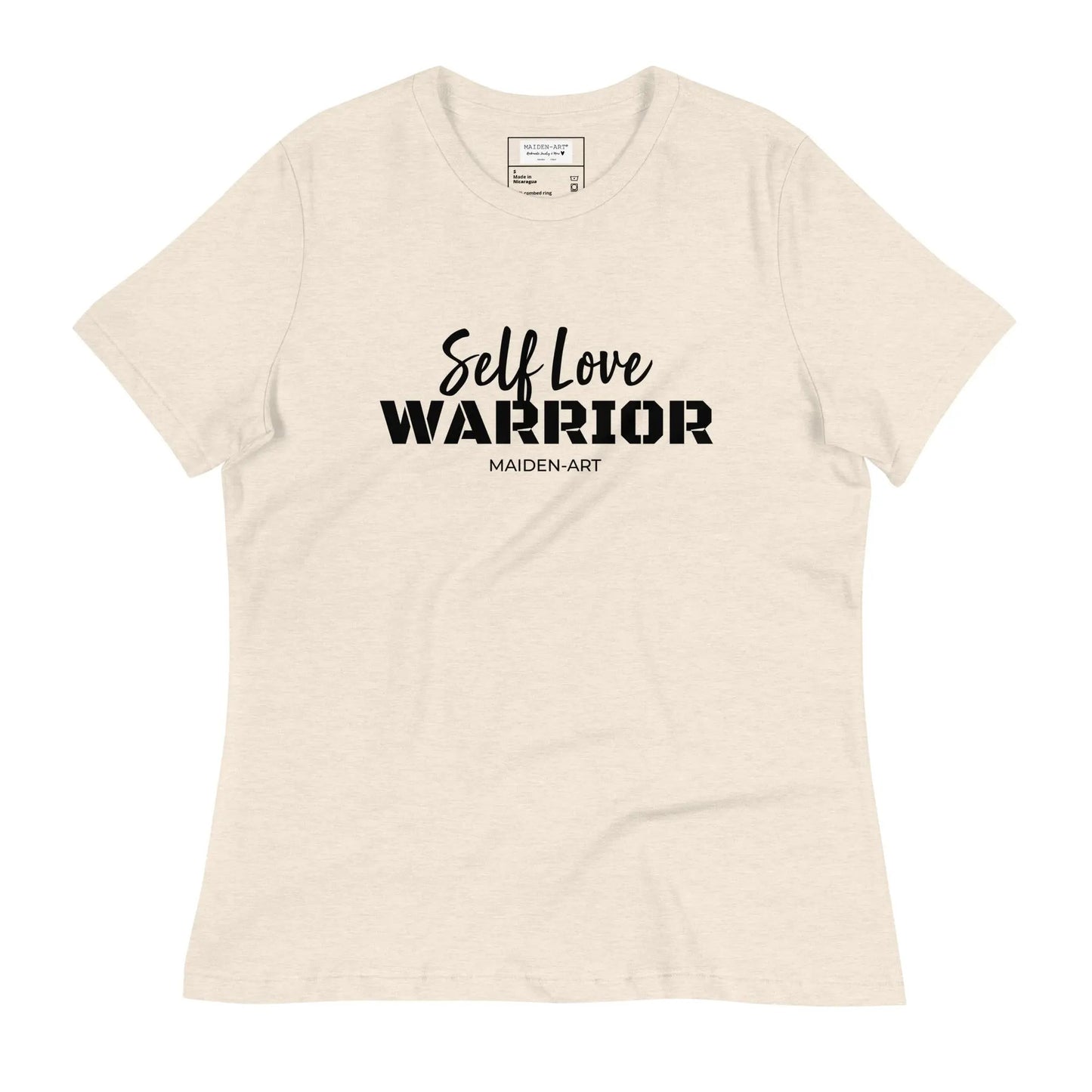 Women's relaxed t-shirt Self Love Warrior-8