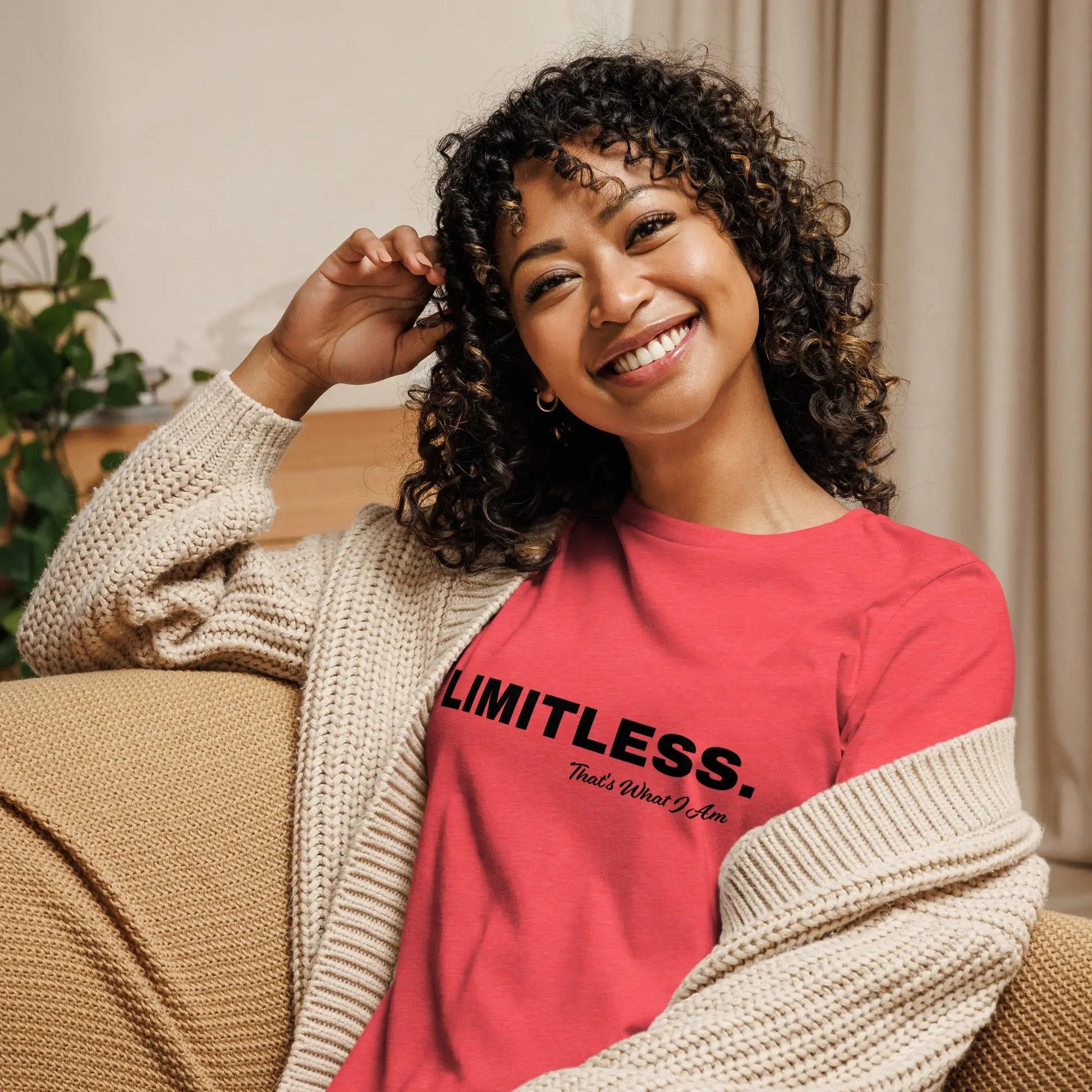 Women's T-Shirt LIMITLESS Women's Relaxed T-Shirt-2