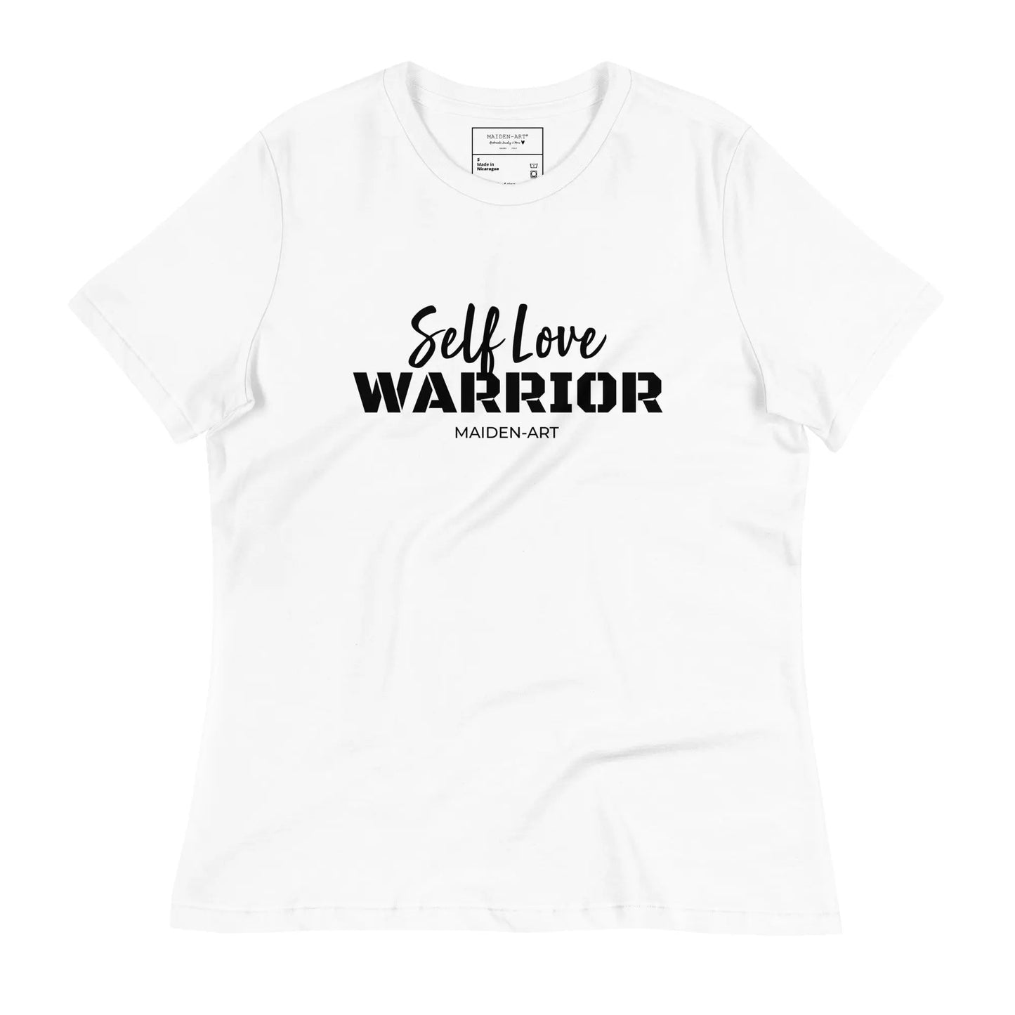 Women's relaxed t-shirt Self Love Warrior-9